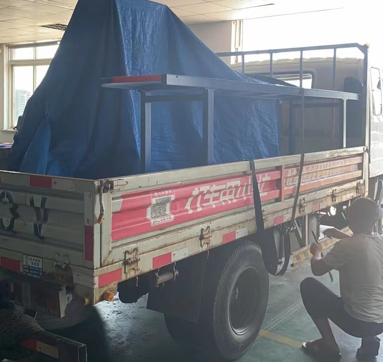 【紹興】SDY-Q450切鋁機設備已抵達客戶現場，順利交貨！